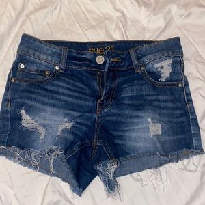 Jean shorts